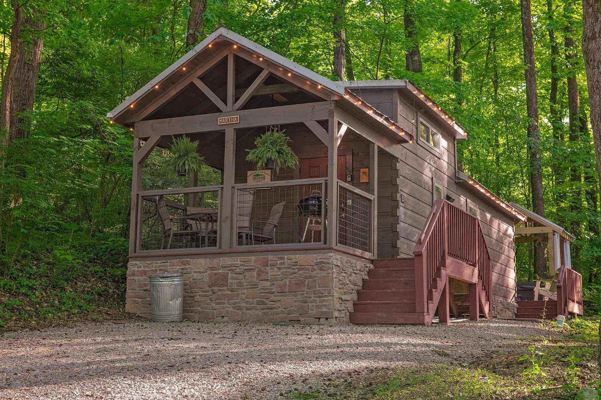 Martha Cabin Tiny Cabin By Downtown Chattanooga Exteriör bild