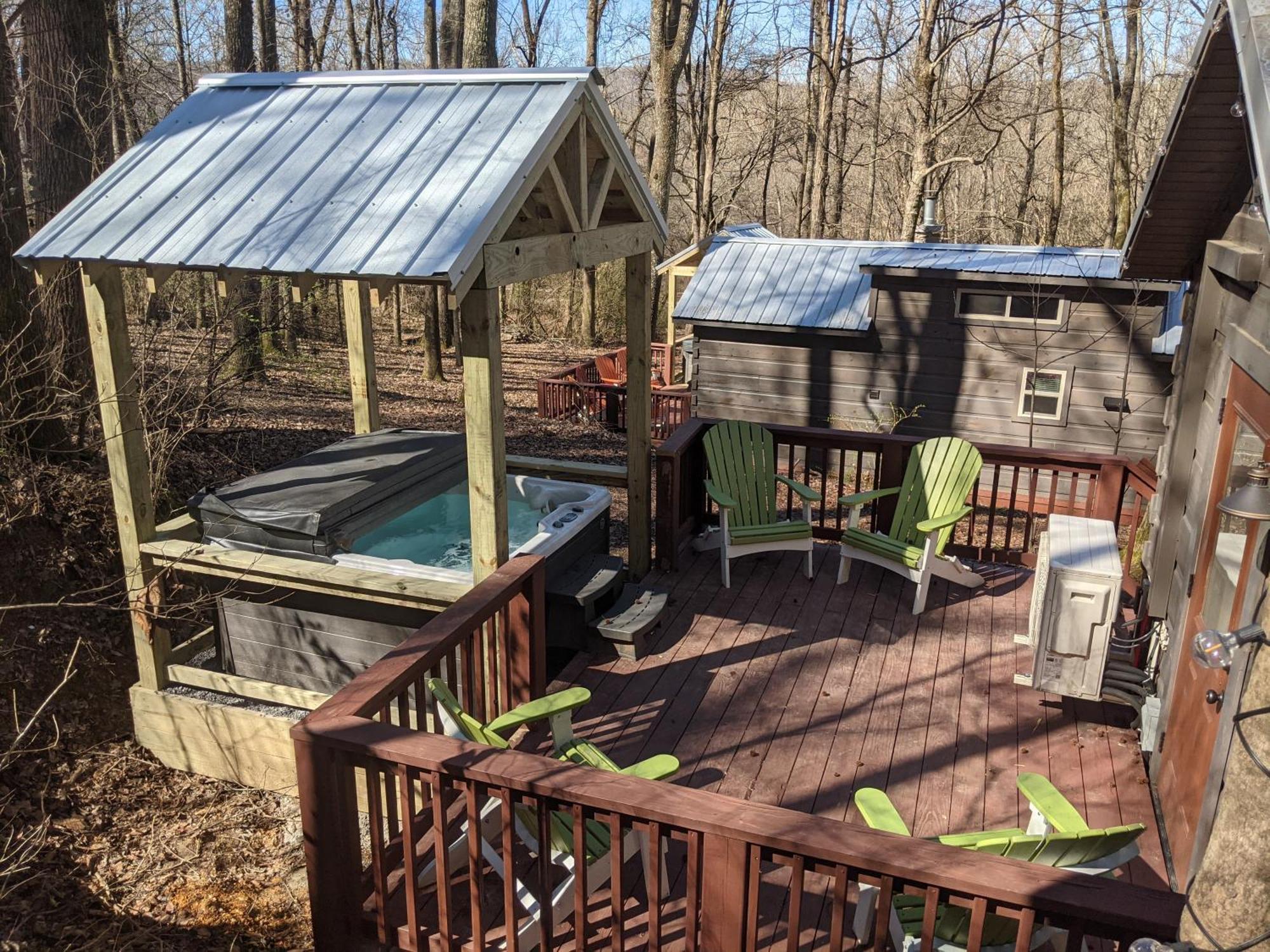 Martha Cabin Tiny Cabin By Downtown Chattanooga Exteriör bild