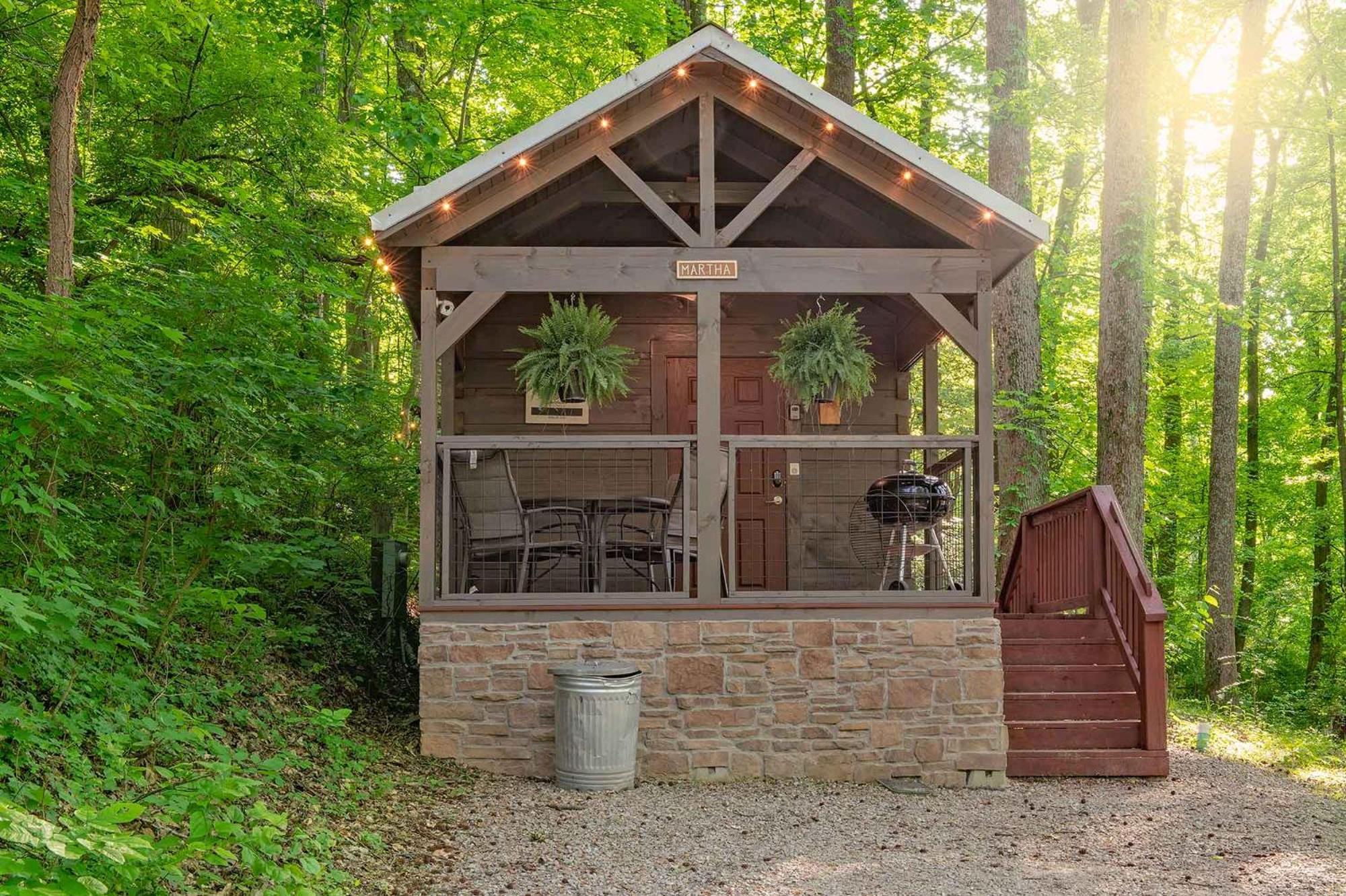 Martha Cabin Tiny Cabin By Downtown Chattanooga Exteriör bild